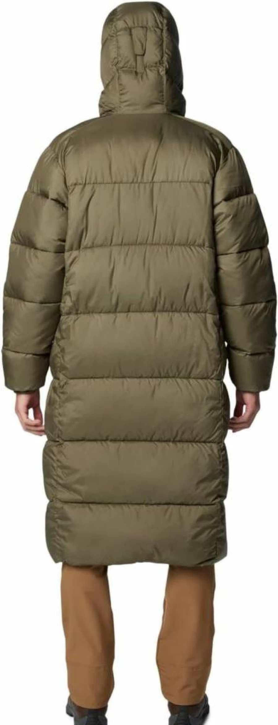 Columbia Men's Puffer Jacket Long Parka - Winter Coat for Men, Water-Resistant, Lightweight, Insulated Cold Weather Outerwear