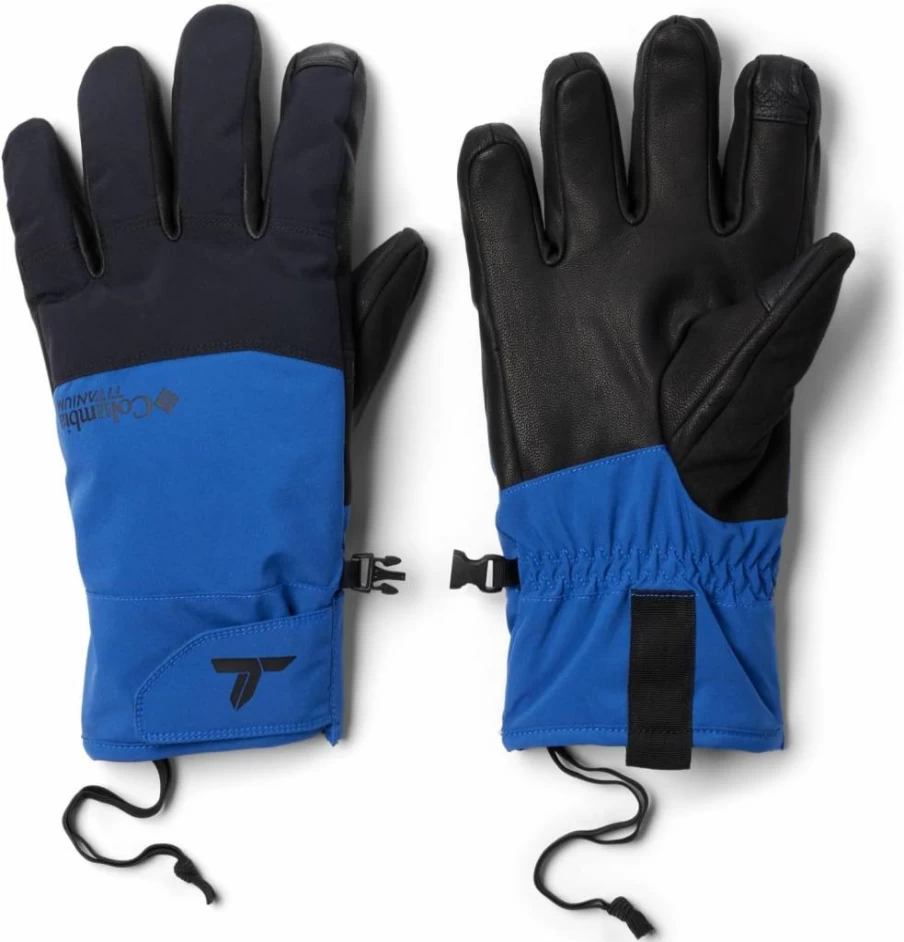 Columbia Men's Powderbound Winter Gloves - Insulated, Waterproof Snow Gloves for Cold Weather