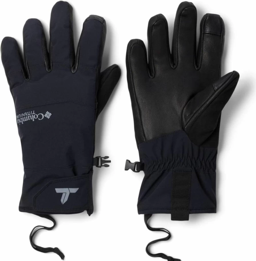 Columbia Men's Powderbound Winter Gloves - Insulated, Waterproof Snow Gloves for Cold Weather
