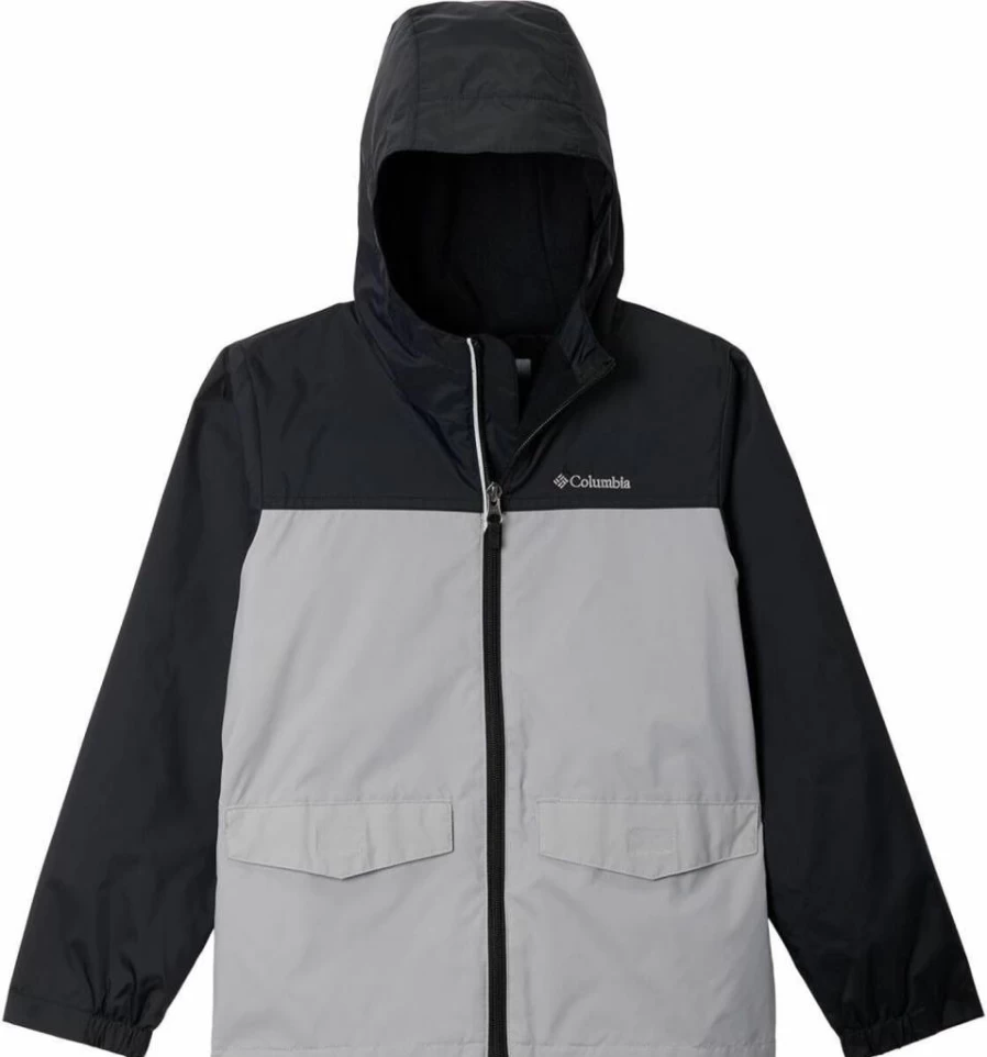 Columbia Boys' Rain-Zilla II Waterproof Rain Jacket - Lightweight Outdoor Shell for Kids