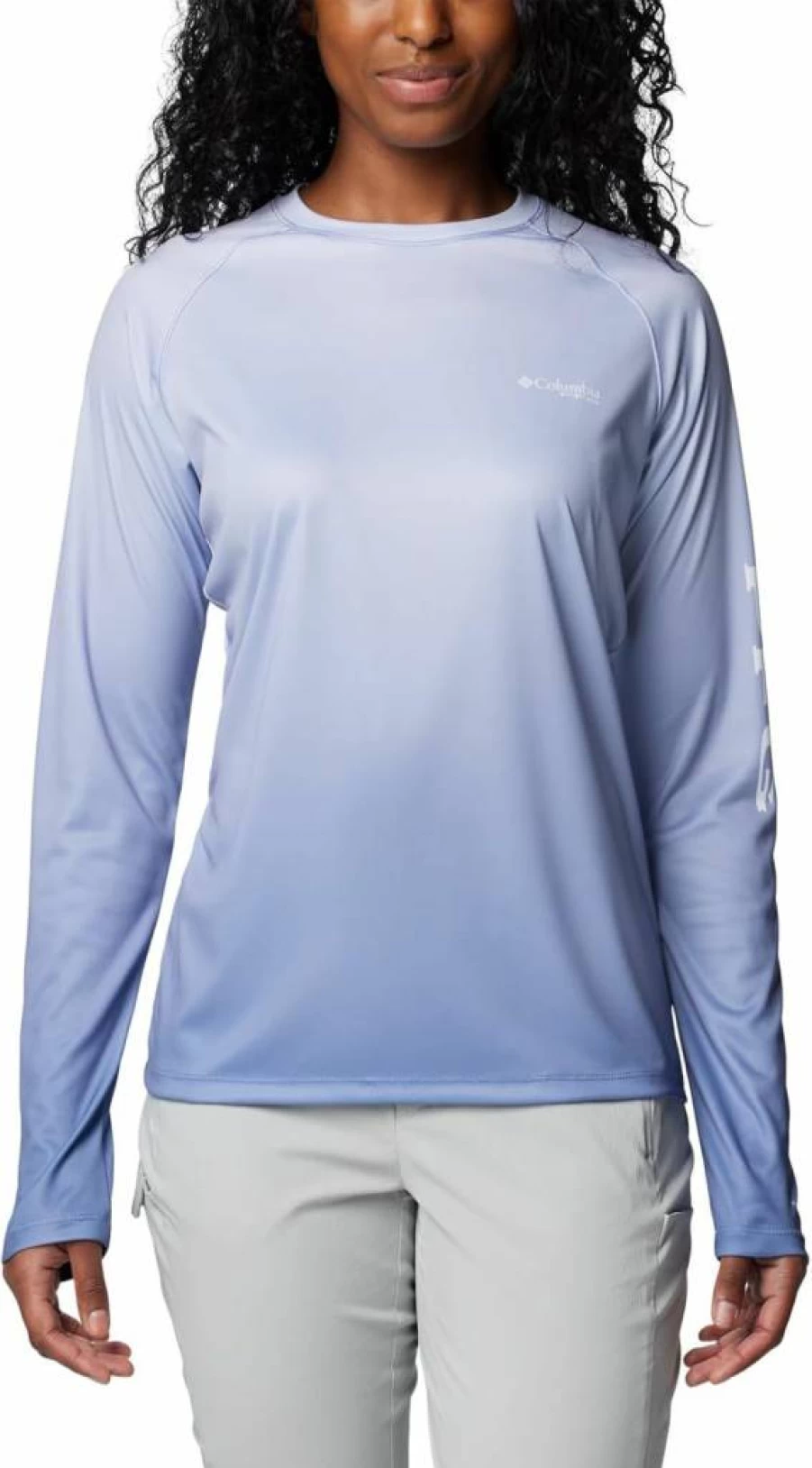 Columbia Women's Long Sleeve Super Tidal Tee - Moisture-Wicking Active Shirt for Hiking & Outdoor Activities