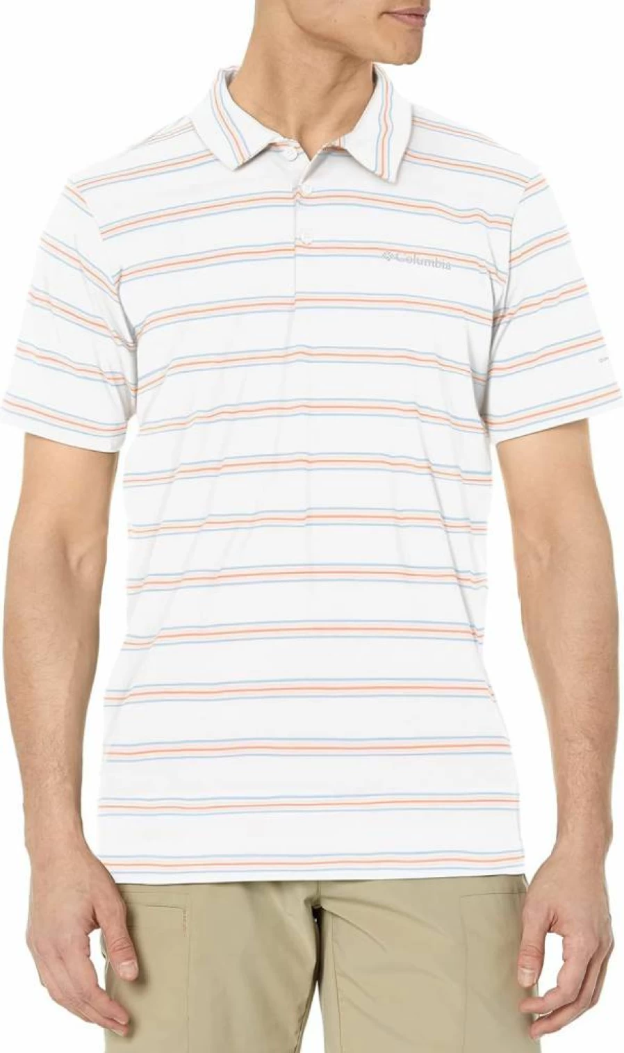 Columbia Men's Sun Trek Polo Shirt - UPF Sun Protection, Moisture-Wicking, Breathable Travel & Outdoor Performance Top