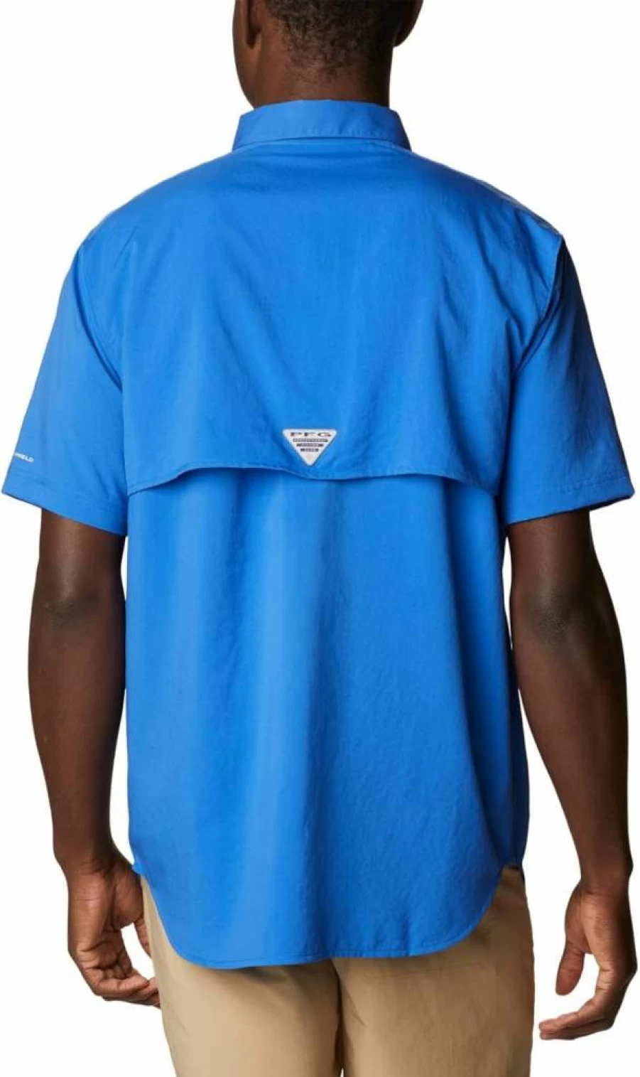 Columbia Men's Blood & Guts IV Quick-Dry Woven Short Sleeve Shirt for Outdoor Activities