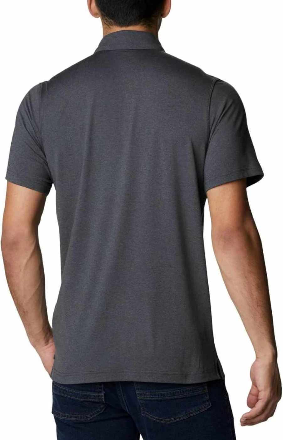 Columbia Men's Tech Trail Performance Polo Shirt - Moisture-Wicking & Breathable Hiking Shirt