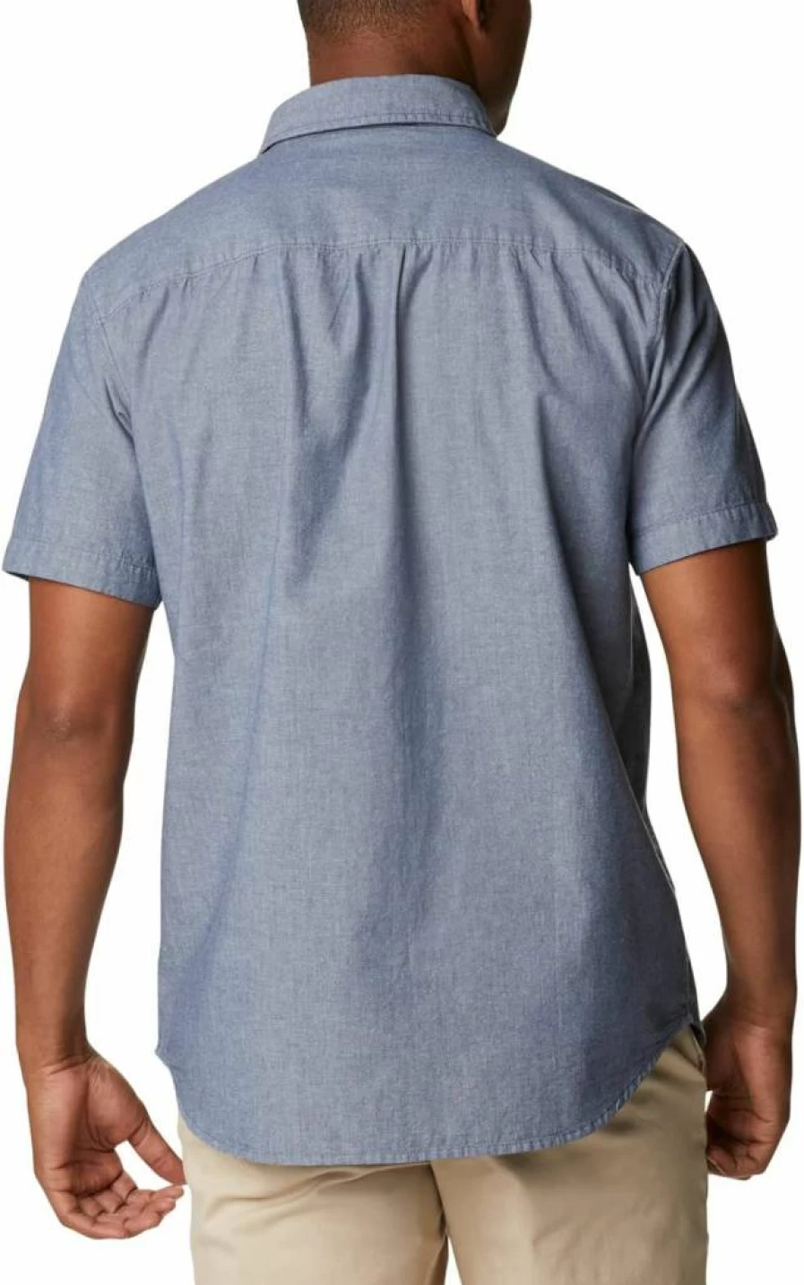 Columbia Men's Scenic Ridge Woven Short Sleeve Shirt - Lightweight Quick-Dry Hiking & Outdoor Top