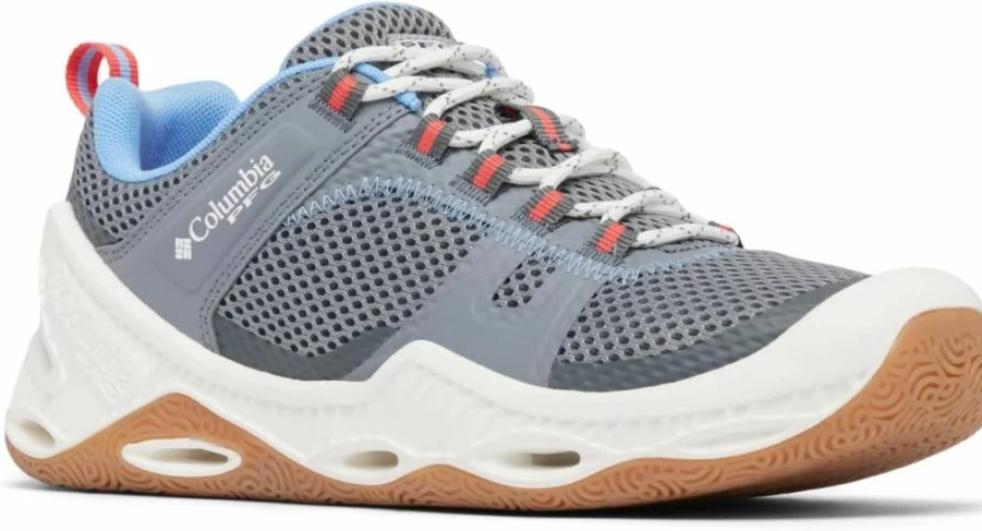 Columbia Women's PFG Pro Sport Boat Shoe - Lightweight Waterproof Slip-On Deck Shoes for Fishing & Boating