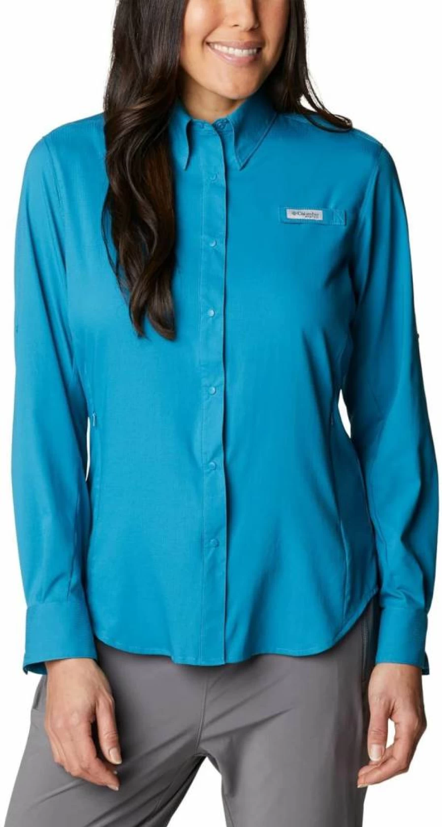 Columbia Women's PFG Tamiami II Long Sleeve Fishing Shirt - UPF Sun Protection, Quick-Dry Performance Top