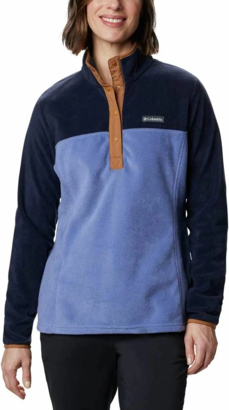Columbia Women's Benton Springs Half-Zip Fleece Pullover - Lightweight & Comfortable Outdoor Jacket