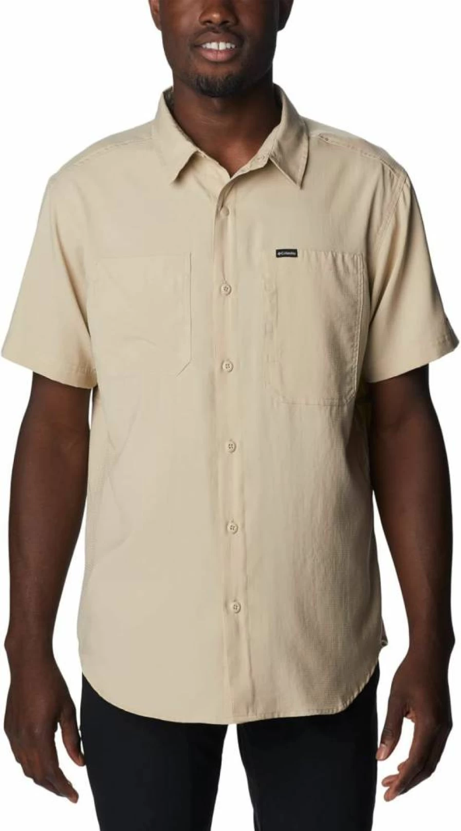 Columbia Men's Silver Ridge Utility Lite Short Sleeve Hiking Shirt - Lightweight Quick-Dry Outdoor Performance Top