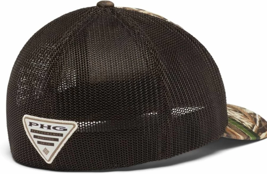 Columbia Unisex-Adult Camo Mesh Baseball Cap – Adjustable Outdoor Sun Hat for Men & Women