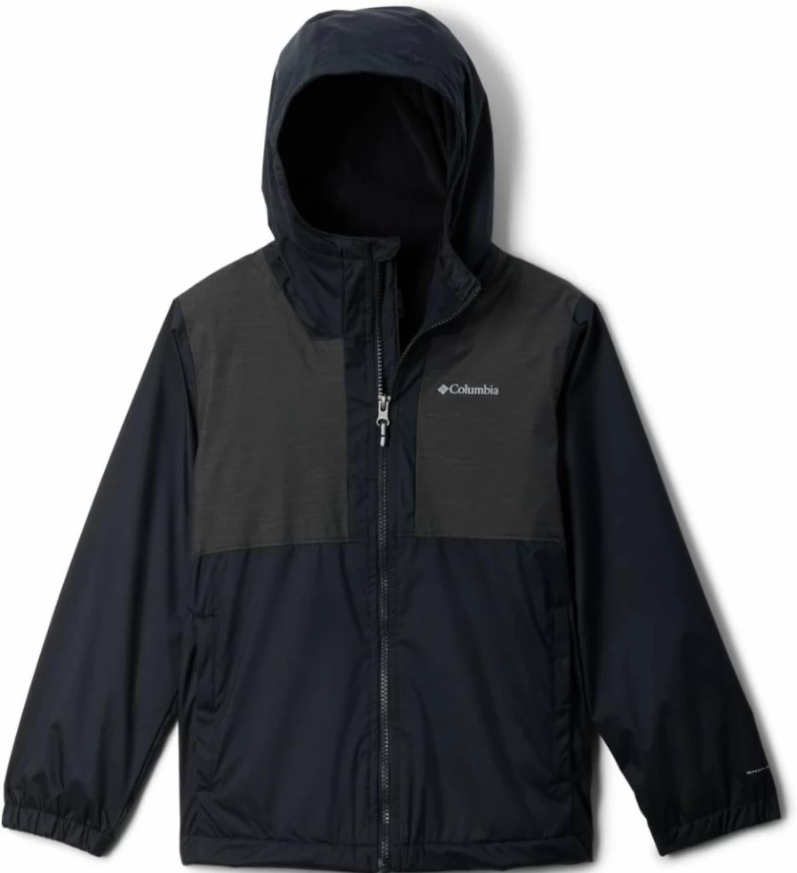 Columbia Boys' Fleece-Lined Rain Jacket - Waterproof Winter Coat for Kids