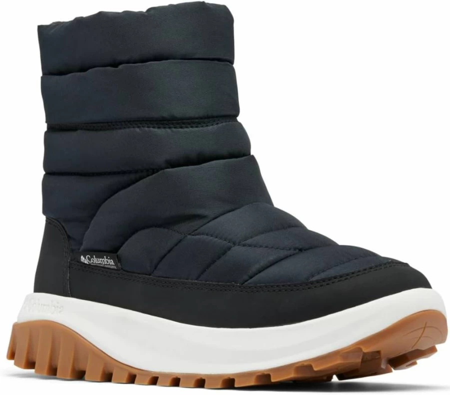 Columbia Women's Snowtrot Mid Waterproof Winter Boots - Insulated Cold-Weather Hiking Shoes for Women