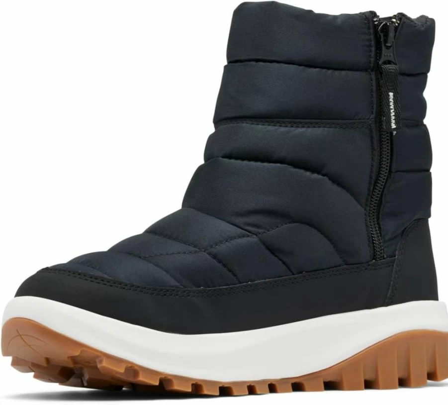 Columbia Women's Snowtrot Mid Waterproof Winter Boots - Insulated Cold-Weather Hiking Shoes for Women