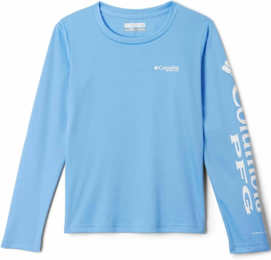 Columbia Girls' Long Sleeve Tidal Tee - Moisture-Wicking UV Protection Top for Active Kids