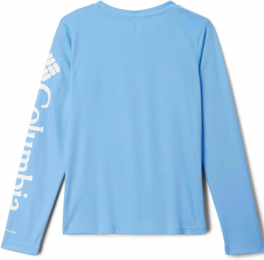 Columbia Girls' Long Sleeve Tidal Tee - Moisture-Wicking UV Protection Top for Active Kids